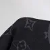 Louis Vuitton Men Full Zip Monogram Knit Tracksuit Olive Green, Black #B69133