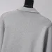 Louis Vuitton Men Half Zip Knit Sweater Tracksuit Gray, Black #B69127