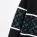Louis Vuitton Men Half Zip Knit Tracksuit Black #B69129