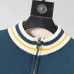 Louis Vuitton Men Half Zip Knit Tracksuit Teal, Black #B69128