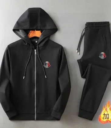Moncler Tracksuits for MEN Fleece-lined and thickened #A58018