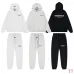ESSENTIALS FOG 1977 Print Hoodie Tracksuit White,Light Grey,Black #B68016