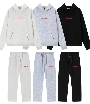 Essentials Fear Of God Hoodie Tracksuit Men Letter Print Hoodie &amp; Straight Sweat Pants Outfit Set #B67221