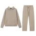 Essentials Hoodie &amp; Sweatpants 2 Piece Set Embroidery Logo Khaki, Light Blue, Black #B68603