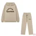 Fear Of God Essentials Hoodie &amp; Sweatpants Tracksuit Set, Beige, Black, Dark Grey, Light Oat #B68008