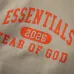 Fear of God Essentials 2026 Arch Logo Hoodie Tracksuit Men Black Oversized Hoodie Straight Sweatpants Set #B67219