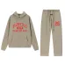 Fear of God Essentials 2026 Arch Logo Hoodie Tracksuit Men Black Oversized Hoodie Straight Sweatpants Set #B67219