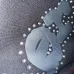 Spider‑5 Black Rhinestone Spider‑Web Zip‑Up Hoodie &amp; Flare Pant Set #B67981