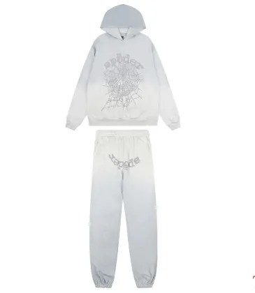 Spider‑5 Gradient Spider‑Web Hoodie &amp; Jogger Tracksuit Set #B67980