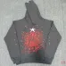 Spider‑5 Men Spider‑Web Print Hoodie &amp; Jogger Set, Dark Grey #B67975