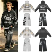 Valley 2000 Dreams Zip Hoodie &amp; Wide Leg Pants Set #B67856