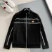 Prada 2‑Piece Tracksuit Set Leather Triangle Logo Stripe Detail #B67443