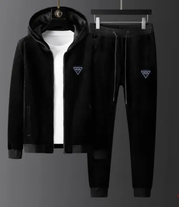 Prada Tracksuits for men Fleece-lined and thickened #A58003