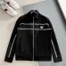 Prada Zip‑Up Tracksuit 2‑Piece Set With White Stripe Details #B67442