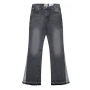 Gallery Dept Gray Flared Jeans Contrast Panel Retro Inspired Design #A45149 Gallery Dept Gray Flared Jeans Contrast Panel Retro Inspired Design #A45149