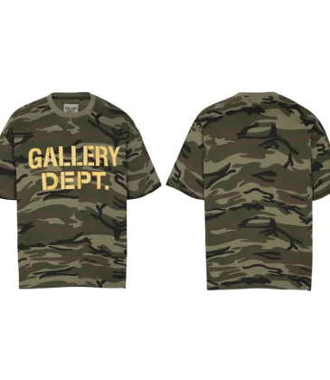 Trendy Gallery Dept Camouflage Print T Shirt With Bold Brand Lettering For Streetwear Fans #A32233 Trendy Gallery Dept Camouflage Print T Shirt With Bold Brand Lettering For Streetwear Fans #A32233