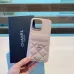 Chanel card holder/phone case  double-layer card slot  pebbled texture PU leather soft and comfortable case   #A57780