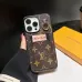 LV monogram  card slot phone case #A57781