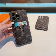 LV monogram  card slot phone case #A57782