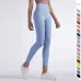 NULS yoga clothing without T-line sports fitness pants women's tight peach beautiful buttocks high waist nude lulu yoga pants #999935024