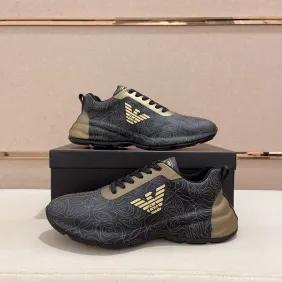 Armani Multi-Tone Sneakers - Fashion & Structured #A48666 Armani Multi-Tone Sneakers - Fashion & Structured #A48666