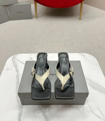 Balenciaga shoes for Women's Balenciaga Slippers Leather Square Black/White #A54189 Balenciaga shoes for Women's Balenciaga Slippers Leather Square Black/White #A54189