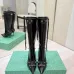 Balenciaga Cagole Studded Pointed‑Toe Over‑The‑Knee Boots 9.5cm Heel #B68384