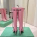 Balenciaga Cagole Studded Pointed‑Toe Over‑The‑Knee Boots 9.5cm Heel #B68387