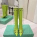 Balenciaga Cagole Studded Pointed‑Toe Over‑The‑Knee Boots 9.5cm Heel #B68389