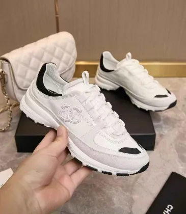 Chanel Unisex Color Block Sneakers #A54425 Chanel Unisex Color Block Sneakers #A54425