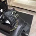 Chanel 26AW Square‑Toe Chain Chunky Heel Combat Boots #B68472
