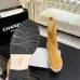 Chanel 26AW Suede Square‑Toe Buckle Ankle Boots #B68478