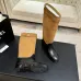 Chanel 26B CC Buckle Knee‑High Rider Boots 2.5cm Heel #B68466