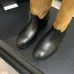 Chanel 26B CC Buckle Knee‑High Rider Boots 2.5cm Heel #B68466