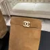 Chanel 26B CC Buckle Knee‑High Rider Boots 2.5cm Heel #B68466