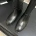 Chanel 26B CC Buckle Knee‑High Rider Boots 2.5cm Heel #B68467