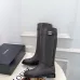 Chanel CC Metal Buckle Flat Knee‑High Rider Boots #B68462