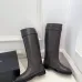 Chanel CC Metal Buckle Flat Knee‑High Rider Boots #B68462