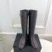 Chanel CC Metal Buckle Flat Knee‑High Rider Boots #B68462