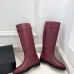 Chanel CC Metal Buckle Flat Knee‑High Rider Boots #B68463