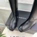 Chanel CC Metal Buckle Flat Knee‑High Rider Boots #B68464