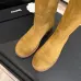 Chanel Classic Double‑C Suede Calfskin Knee‑High Riding Boots #B68366