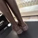 Chanel Classic Double‑C Suede Calfskin Knee‑High Riding Boots #B68368