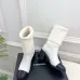 Chanel Double‑C Color Block Sock Ankle Boots 7.5cm Heel #B68348