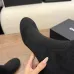 Chanel Stretch Suede Double‑C Side‑Zip Ankle Boots 5cm Heel #B68417