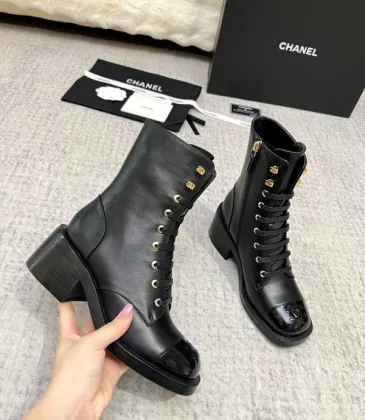 Chanel shoes for Women Chanel Boots #A56155 Chanel shoes for Women Chanel Boots #A56155