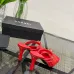 Chanel 2026 Double‑Strap Square‑Toe Heel Slide Sandals #B68497