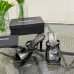 Chanel 2026 Double‑Strap Square‑Toe Heel Slide Sandals #B68499