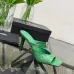 Chanel 2026 Double‑Strap Square‑Toe Heel Slide Sandals #B68500