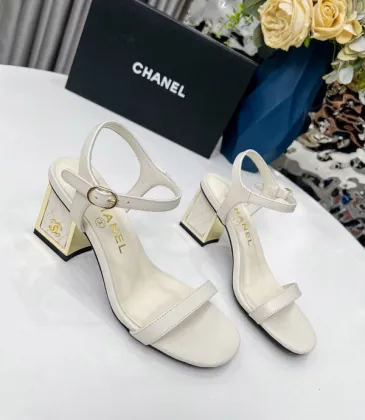 Chanel shoes for Women Chanel sandals 6CM #A52071 Chanel shoes for Women Chanel sandals 6CM #A52071